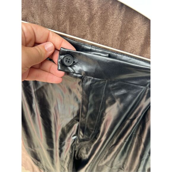 Halston Black Ankle Length Straight Leg Pants Woman’s Size XL NEW MSRP $89 - Picture 8 of 16